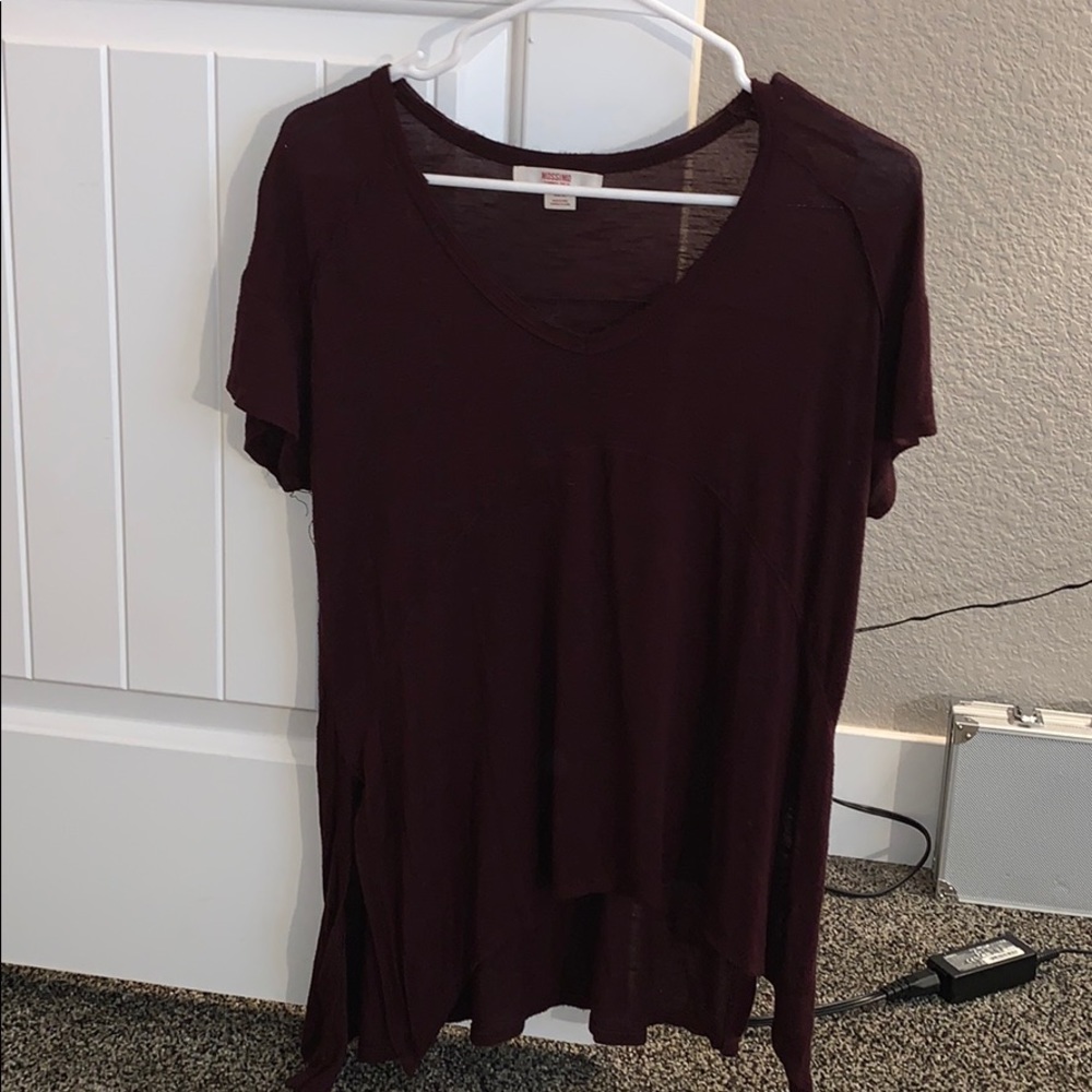 Maroon T-shirt